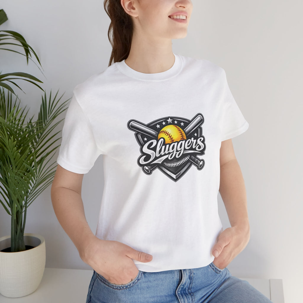 Sluggers Softball Team Tee — Personalized Name & Number