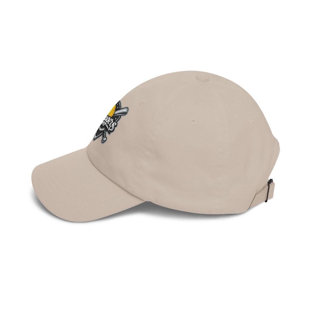 Sluggers Baseball Dad Cap - Embroidered Softball & Bats Hat