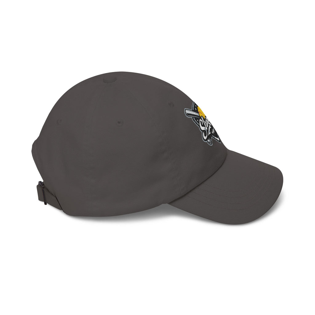 Sluggers Baseball Dad Cap - Embroidered Softball & Bats Hat
