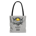 Sluggers Personalized Tote Bag — Custom Name & Number
