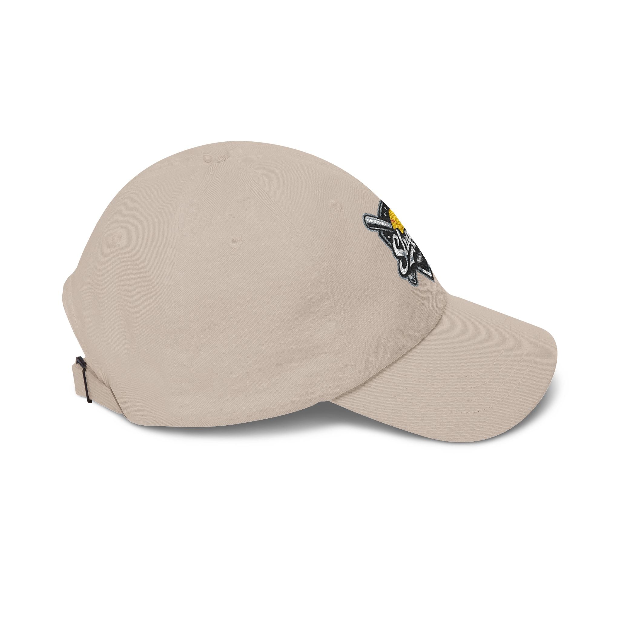 Sluggers Baseball Dad Cap - Embroidered Softball & Bats Hat