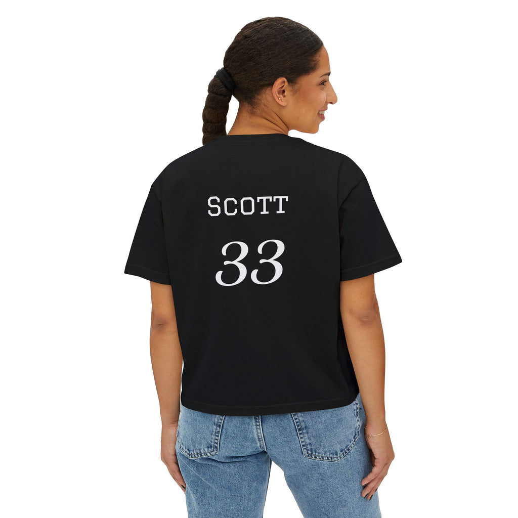 Sluggers Softball Logo Boxy Tee