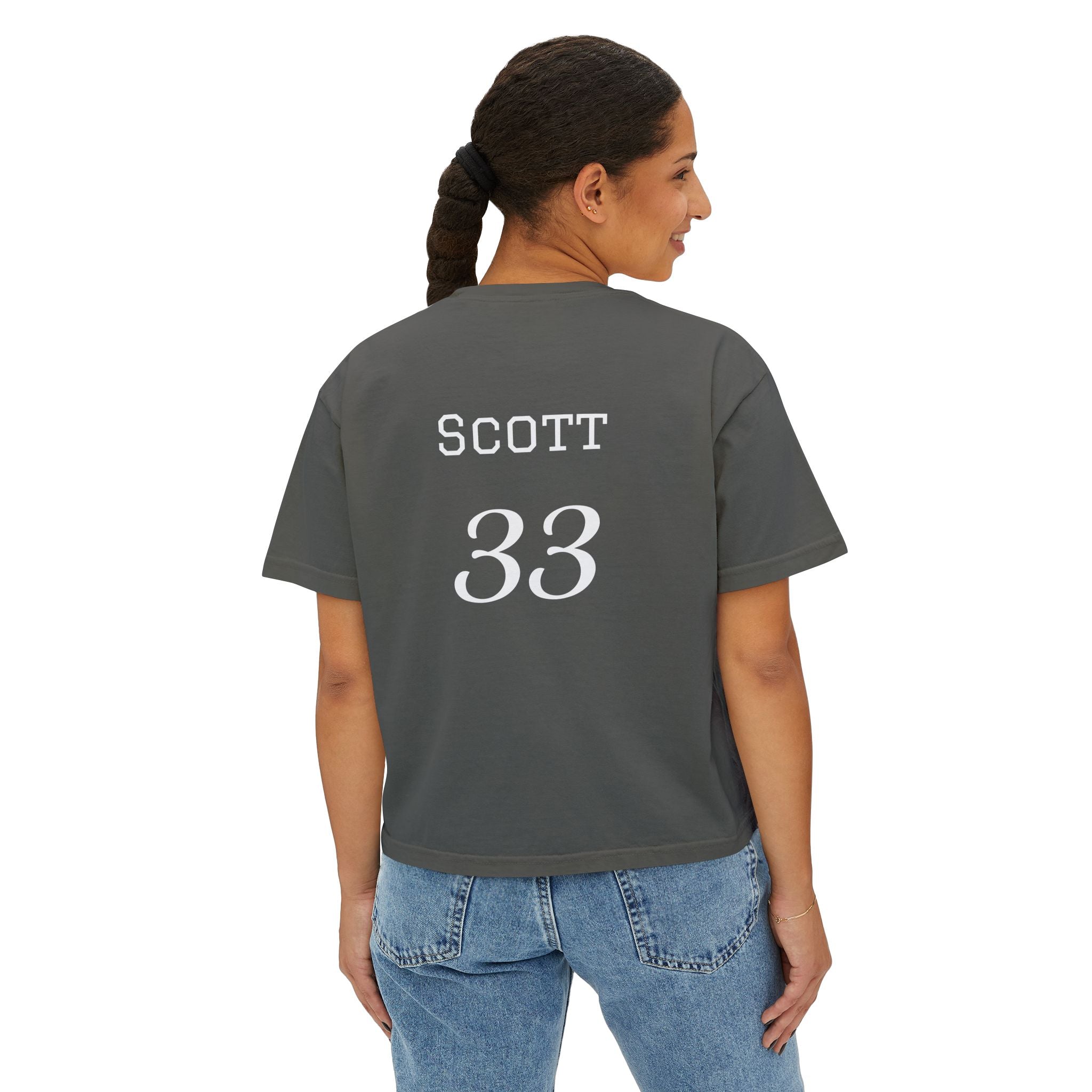 Sluggers Softball Logo Boxy Tee
