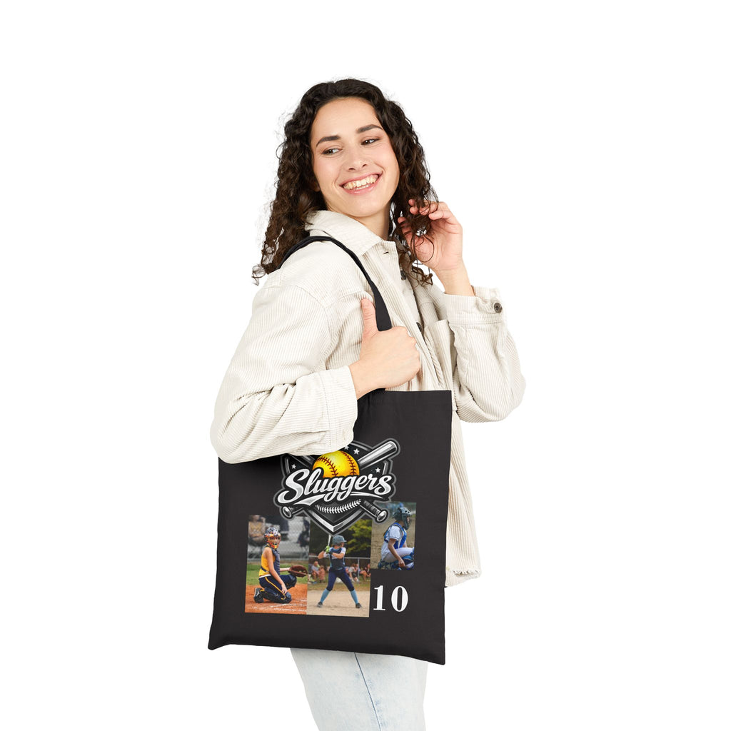 Softball Sluggers Custom Photo Tote Bag