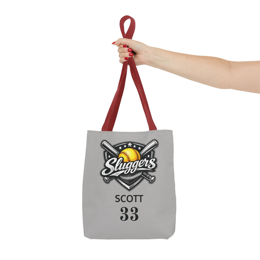 Sluggers Personalized Tote Bag — Custom Name & Number