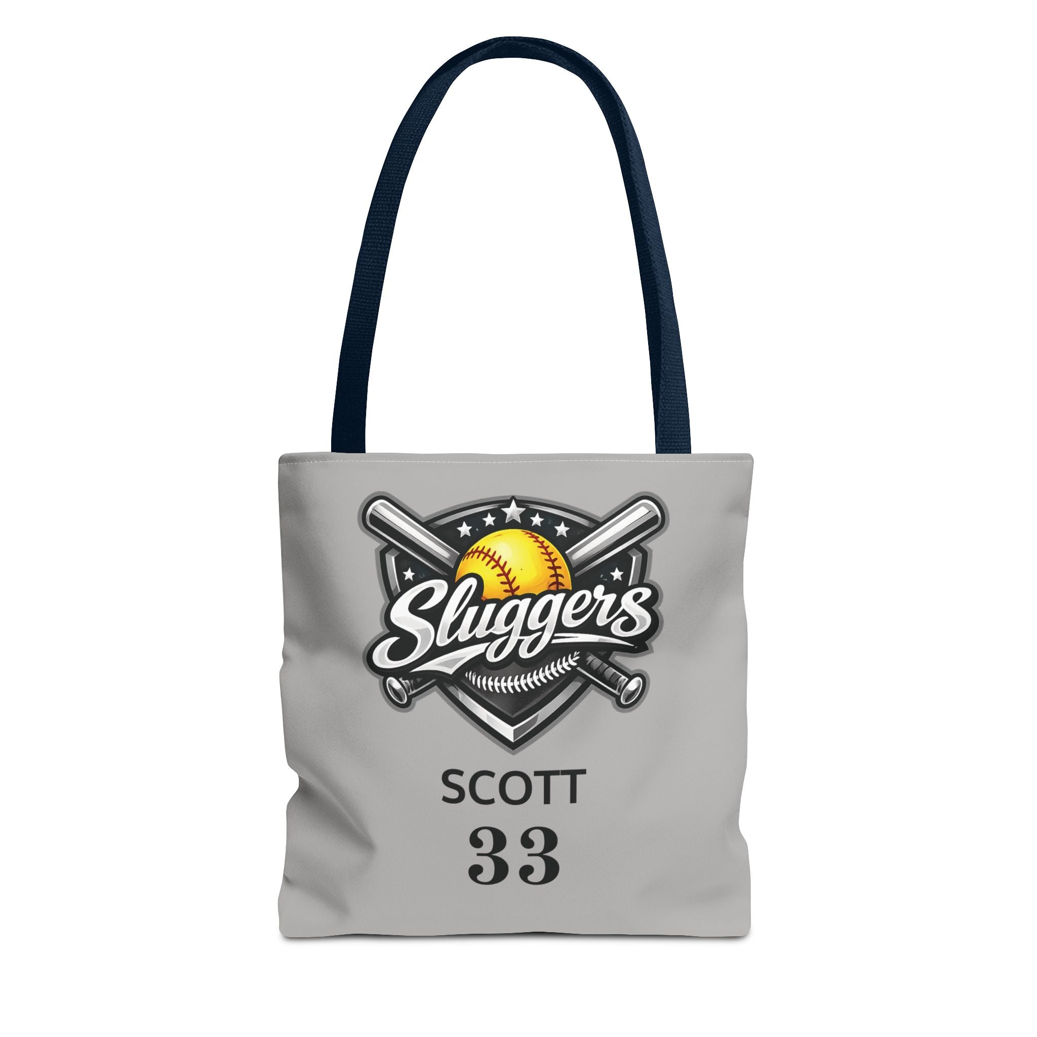 Sluggers Personalized Tote Bag — Custom Name & Number